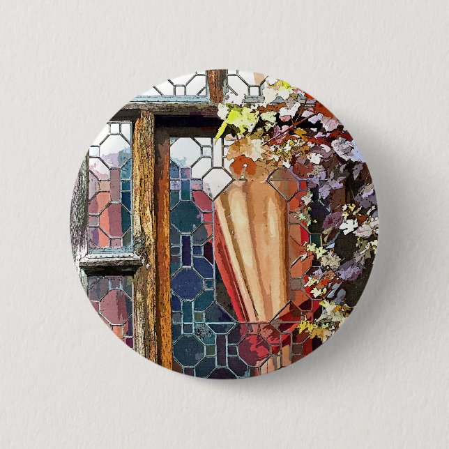 CHAPA REDONDA DE 5 CM INGLATERRA VICTORIANA (Anverso)