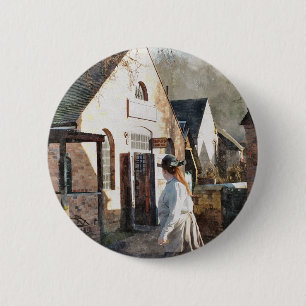 CHAPA REDONDA DE 5 CM INGLATERRA VICTORIANA