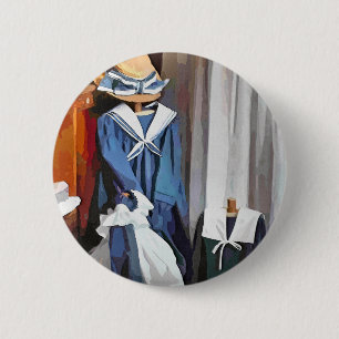 CHAPA REDONDA DE 5 CM INGLATERRA VICTORIANA