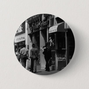 Chapa Redonda De 5 Cm Inglaterra vintage tiendas Londres calle Carnaby