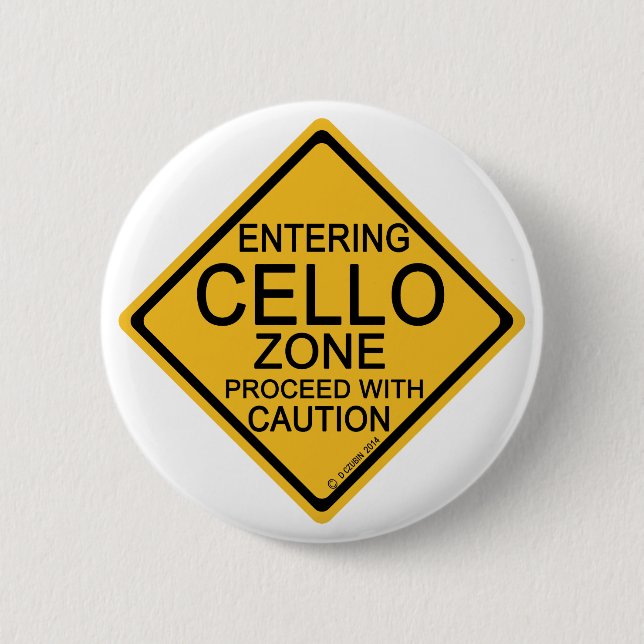 Chapa Redonda De 5 Cm Ingresando a la zona Cello (Anverso)