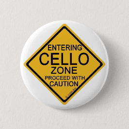 Chapa Redonda De 5 Cm Ingresando a la zona Cello