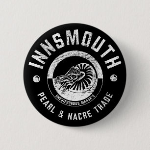 Chapa Redonda De 5 Cm Innsmouth Marsh se inclina por el comercio de perl