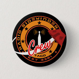Chapa Redonda De 5 Cm Insignia/botón de radio del equipo del Sidewinder