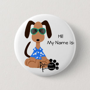 Chapa Redonda De 5 Cm Insignia conocida de Deojee de la hawaiana