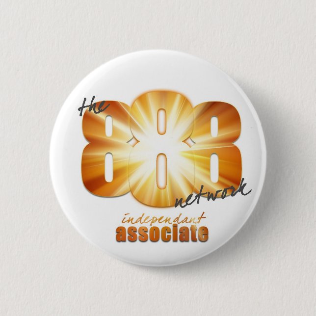 Chapa Redonda De 5 Cm Insignia de 888 IA (Anverso)