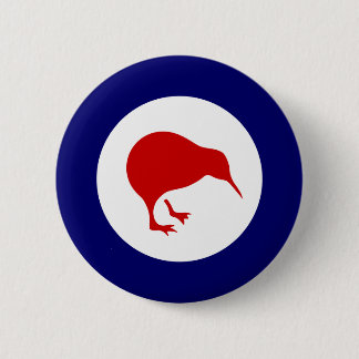 Chapa Redonda De 5 Cm insignia de aviación militar del roundel del kiwi