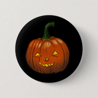 Chapa Redonda De 5 Cm Insignia de calabaza espumosa