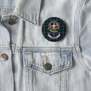 Chapa Redonda De 5 Cm Insignia de clan Urquhart personalizada