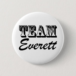 Chapa Redonda De 5 Cm Insignia de Everett del equipo