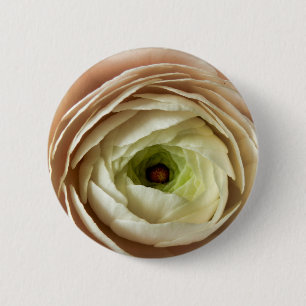 Chapa Redonda De 5 Cm Insignia de flor Ranunculus