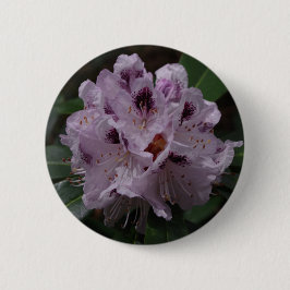 Chapa Redonda De 5 Cm Insignia de flores de Rhododendron