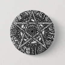 Insignia de la mandala del Pentagram