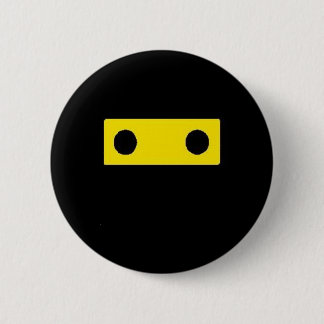 Chapa Redonda De 5 Cm Insignia de Ninja
