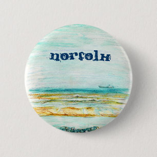 Chapa Redonda De 5 Cm Insignia de Norfolk