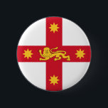 Chapa Redonda De 5 Cm Insignia de Nueva Gales del Sur, Australia<br><div class="desc">Badge of New South Wales,  Australia.</div>