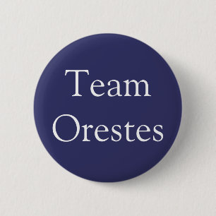Chapa Redonda De 5 Cm Insignia de Orestes del equipo