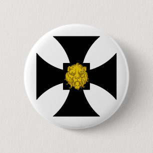 Chapa Redonda De 5 Cm Insignia de población Shire of Lionsdale