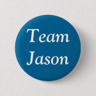 Chapa Redonda De 5 Cm Insignia de Team Jason