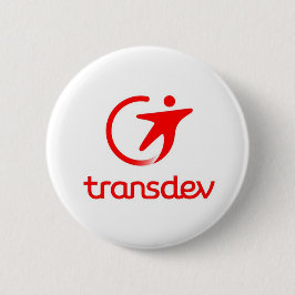 Chapa Redonda De 5 Cm Insignia de Transdev