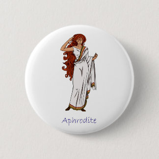 Chapa Redonda De 5 Cm Insignia del Aphrodite