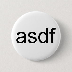 Chapa Redonda De 5 Cm insignia del asdf