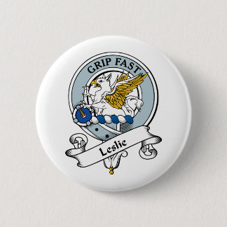 Chapa Redonda De 5 Cm Insignia del clan de Leslie