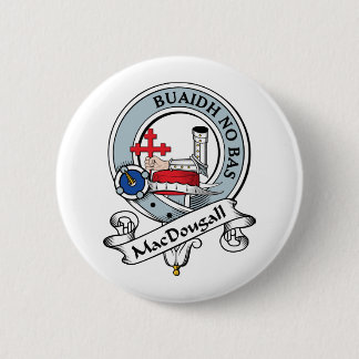 Chapa Redonda De 5 Cm Insignia del clan de MacDougall