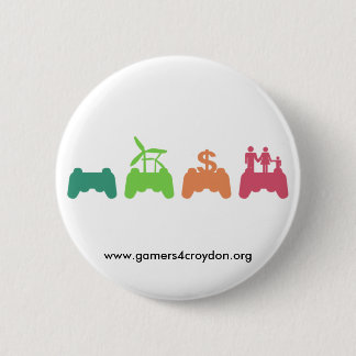 Chapa Redonda De 5 Cm Insignia del icono de G4C