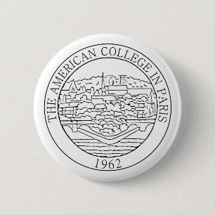 Chapa Redonda De 5 Cm Insignia del logotipo del vintage