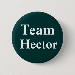 Chapa Redonda De 5 Cm Insignia Hector de equipo