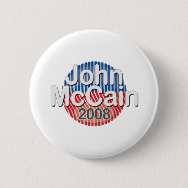 Chapa Redonda De 5 Cm insignia-johnmccain (Anverso)
