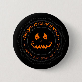 CHAPA REDONDA DE 5 CM INSIGNIA NUTS DE LA CALABAZA DEL JENGIBRE