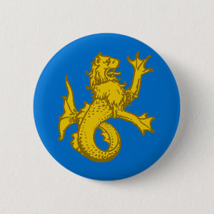 Chapa Redonda De 5 Cm Insignia popular de la Baronia de Alyshia