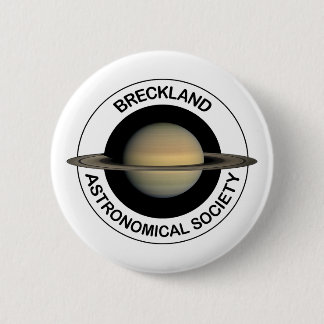 Chapa Redonda De 5 Cm Insignia redonda Breckland Astro de 6 cm
