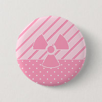 Insignia rosa radiactiva cúpula
