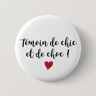 Chapa Redonda De 5 Cm Insignia - Testigo de choque