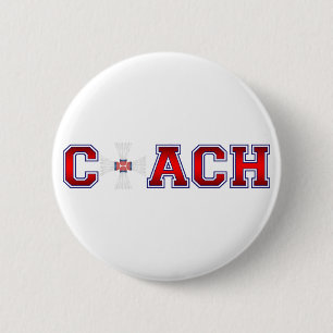 Chapa Redonda De 5 Cm Insignias agradables del bádminton del coche