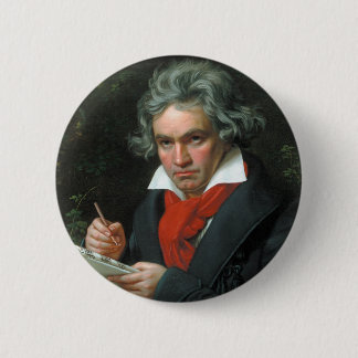 Chapa Redonda De 5 Cm Instinto de Beethoven