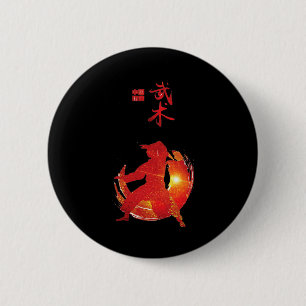 Chapa Redonda De 5 Cm Instructor Karate Estudiantes Karate Karate Callig