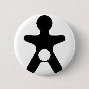 Chapa Redonda De 5 Cm Integridad genital