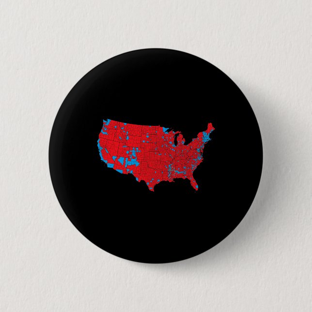 Chapa Redonda De 5 Cm Interactivo electoral 2024 de Trump (Anverso)