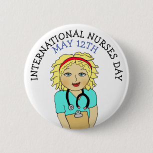Chapa Redonda De 5 Cm International Nurses Day May 12th