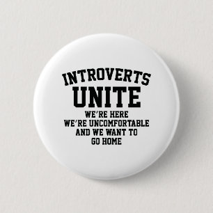 Chapa Redonda De 5 Cm Introverts unen