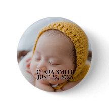 Invitación recién nacido elegante