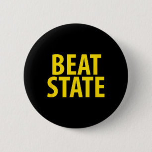 Chapa Redonda De 5 Cm Iowa Beat State House Dividió El Estado De Ia