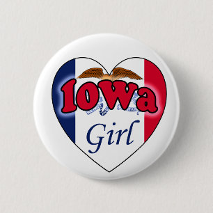 Chapa Redonda De 5 Cm Iowa Chica