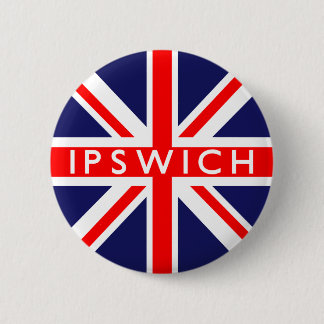 Chapa Redonda De 5 Cm Ipswich : Bandera británica