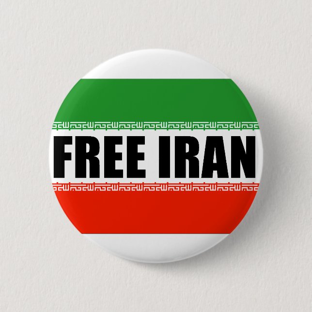 CHAPA REDONDA DE 5 CM IRÁN LIBRE (Anverso)