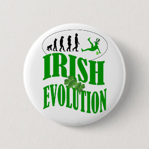 Chapa Redonda De 5 Cm Irish evolution